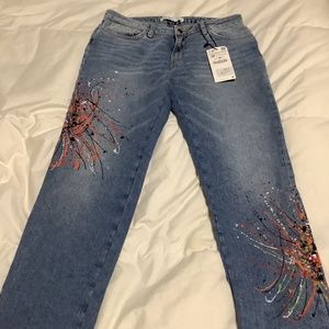 Zara basic boyfriend jeans